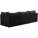  Manufacturer Color_Black -- Meridian Jacob Stationary Fabric Sofa IMAGE 3
