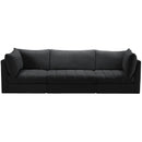  Manufacturer Color_Black -- Meridian Jacob Stationary Fabric Sofa IMAGE 4