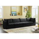  Manufacturer Color_Black -- Meridian Jacob Stationary Fabric Sofa IMAGE 2