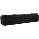  Manufacturer Color_Black -- Meridian Jacob Stationary Fabric Sofa IMAGE 3