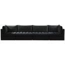  Manufacturer Color_Black -- Meridian Jacob Stationary Fabric Sofa IMAGE 4