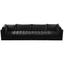  Manufacturer Color_Black -- Meridian Jacob Stationary Fabric Sofa IMAGE 5
