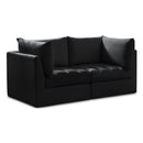  Manufacturer Color_Black -- Meridian Jacob Stationary Fabric Sofa IMAGE 1