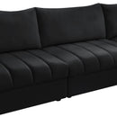  Manufacturer Color_Black -- Meridian Jacob Fabric 4 pc Sectional IMAGE 13