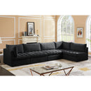 Manufacturer Color_Black -- Meridian Jacob Fabric 5 pc Sectional IMAGE 3