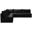  Manufacturer Color_Black -- Meridian Jacob Fabric 5 pc Sectional IMAGE 7