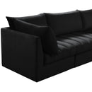  Manufacturer Color_Black -- Meridian Jacob Fabric 6 pc Sectional IMAGE 10