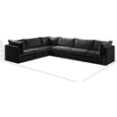  Manufacturer Color_Black -- Meridian Jacob Fabric 6 pc Sectional IMAGE 13