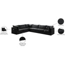  Manufacturer Color_Black -- Meridian Jacob Fabric 6 pc Sectional IMAGE 14