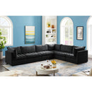  Manufacturer Color_Black -- Meridian Jacob Fabric 6 pc Sectional IMAGE 4