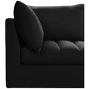  Manufacturer Color_Black -- Meridian Jacob Fabric 6 pc Sectional IMAGE 8
