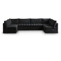  Manufacturer Color_Black -- Meridian Jacob Fabric 6 pc Sectional IMAGE 1