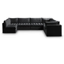  Manufacturer Color_Black -- Meridian Jacob Fabric 7 pc Sectional IMAGE 1