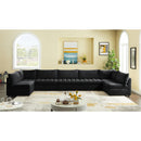  Manufacturer Color_Black -- Meridian Jacob Fabric 7 pc Sectional IMAGE 2