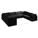  Manufacturer Color_Black -- Meridian Jacob Fabric 8 pc Sectional IMAGE 12