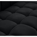 Manufacturer Color_Black -- Meridian Gwen Stationary Fabric Chair IMAGE 11