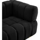  Manufacturer Color_Black -- Meridian Gwen Stationary Fabric Chair IMAGE 9
