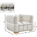  Manufacturer Color_Cream -- Gwen Cream Velvet Upholstered Chair IMAGE 15