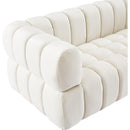  Manufacturer Color_Cream -- Gwen 68" Cream Velvet Upholstered Loveseat IMAGE 10