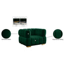  Manufacturer Color_Green -- Gwen Green Velvet Upholstered Chair IMAGE 16