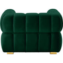  Manufacturer Color_Green -- Gwen Green Velvet Upholstered Chair IMAGE 5