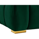  Manufacturer Color_Green -- Gwen 68" Green Velvet Upholstered Loveseat IMAGE 12