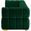  Manufacturer Color_Green -- Gwen 91" Green Velvet Upholstered Sofa IMAGE 6
