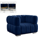  Manufacturer Color_Navy -- Gwen Navy Velvet Upholstered Chair IMAGE 2