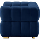  Manufacturer Color_Navy -- Gwen Navy Velvet Upholstered Chair IMAGE 6