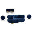  Manufacturer Color_Navy -- Gwen 68" Navy Velvet Upholstered Loveseat IMAGE 16