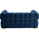  Manufacturer Color_Navy -- Gwen 68" Navy Velvet Upholstered Loveseat IMAGE 5