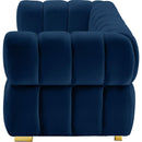  Manufacturer Color_Navy -- Gwen 68" Navy Velvet Upholstered Loveseat IMAGE 6