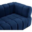  Manufacturer Color_Navy -- Gwen 68" Navy Velvet Upholstered Loveseat IMAGE 9