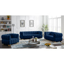  Manufacturer Color_Navy -- Gwen 91" Navy Velvet Upholstered Sofa IMAGE 13