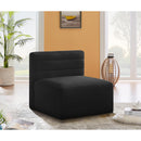  Manufacturer Color_Black -- Meridian Quincy Stationary Fabric Chair IMAGE 2