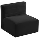  Manufacturer Color_Black -- Meridian Quincy Stationary Fabric Chair IMAGE 4