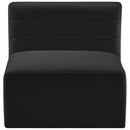  Manufacturer Color_Black -- Meridian Quincy Stationary Fabric Chair IMAGE 5
