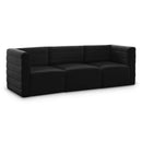  Manufacturer Color_Black -- Meridian Quincy Stationary Fabric Sofa IMAGE 1