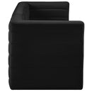  Manufacturer Color_Black -- Meridian Quincy Stationary Fabric Sofa IMAGE 6