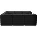  Manufacturer Color_Black -- Meridian Quincy Fabric 8 pc Sectional IMAGE 7