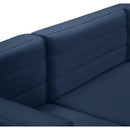  Manufacturer Color_Navy -- Quincy Navy Velvet Upholstered Comfort Modular Corner Chair IMAGE 11