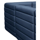  Manufacturer Color_Navy -- Quincy Navy Velvet Upholstered Comfort Modular Corner Chair IMAGE 9