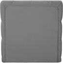  Manufacturer Color_Grey -- Tuft Grey Velvet Upholstered Modular Armless Chair IMAGE 3