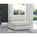  Manufacturer Color_Beige -- Meridian Beckham Stationary Fabric Chair IMAGE 2