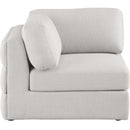  Manufacturer Color_Beige -- Meridian Beckham Stationary Fabric Chair IMAGE 4