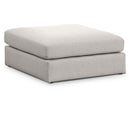  Manufacturer Color_Beige -- Meridian Beckham Fabric Ottoman IMAGE 1