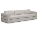  Manufacturer Color_Beige -- Meridian Beckham Stationary Fabric Sofa IMAGE 1