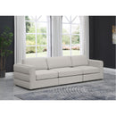  Manufacturer Color_Beige -- Meridian Beckham Stationary Fabric Sofa IMAGE 2