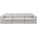  Manufacturer Color_Beige -- Meridian Beckham Stationary Fabric Sofa IMAGE 5