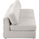  Manufacturer Color_Beige -- Meridian Beckham Stationary Fabric Sofa IMAGE 4